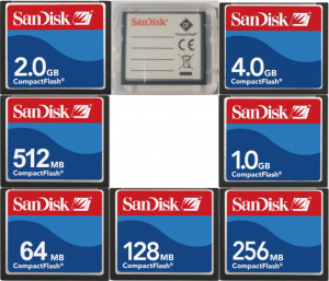 Sandisk Compact Flash CF Card Memory Card 32MB 64MB 128MB 256MB 512MB 1GB 2GB CF For CNC IPC Numerical Control Machine Used