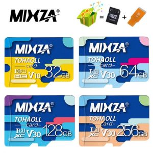 MIXZA BF Original Memory Card 256GB 128GB 64GB U3 80MB/S 32GB sd card Class10 UHS-1 flash card Memory TF SD Cards for Tablet
