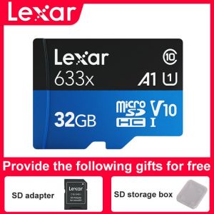Lexar 633x novo original 100mb/s micro cartão sd 512gb 128g 256gb sdxc sdhc leitor de cartão de memória Uhs-1 para zangão gopr