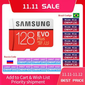 Original SAMSUNG Micro SD card 32GB Class 10 Memory Card EVO+ EVO Plus microSD 256GB 128GB 64GB 16GB TF Card cartao de memoria