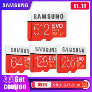 SAMSUNG EVO+  Micro SD 32G SDHC 80mb/s Grade Class10 Memory Card C10 UHS-I TF/SD Cards Trans Flash SDXC 64GB 128GB for shipping