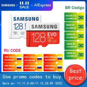 SAMSUNG Micro SD card 128GB Class 10 130MB/s Memory Card EVO+ EVO Plus microSD 512GB 256GB  64GBTF Card cartao de memoria