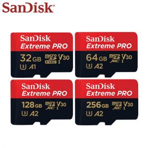 SanDisk Memory Card Extreme Pro Micro SD Card 256GB 128GB 64GB U3 V30 TF Card Up to 170MB/s Flash Card 32GB for Camera Drone
