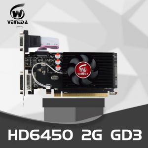 all in one place חומרה Veineda Graphics Cards Original GPU HD6450 2GB DDR3 64Bit  VGA Video Cards PCI Express For ATI Radeon Gaming