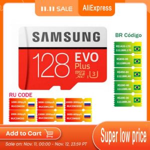all in one place אביזרים New product Original SAMSUNG EVO+ Memory Cards 64GB EVO plus U3 128GB 256GB Class10 Micro SD Card 32GB 16G microSD UHS-I TF Card