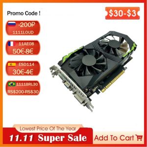 Large-Scale Game Computer Conponent DVI VGA GTX1050Ti 4GB 128bit GDDR5 Gaming Video Card Cooling Fan