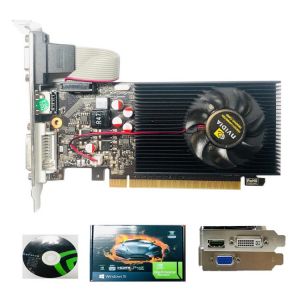 GT730 4G DDR3 Desktop Computer Graphics Card PC PCI-E 2.0 Video Card HDMI-Compatible+VGA+DVI Port 128bit GDDR3 Accessories