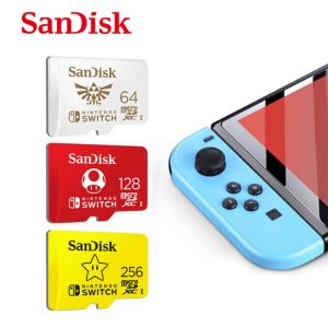 SanDisk 128GB micro sd card Nintendo Switch Authorized 64GB 256GB cartao de memoria tf memory cards for Game Expansion Card
