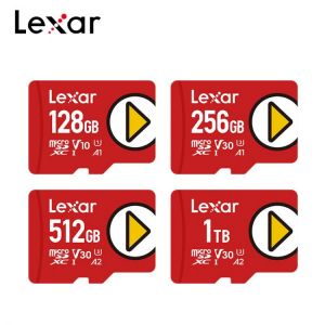 Original Lexar Play Micro SD Memory Card 128GB 256GB A1 V10 512GB 1TB A2 V30 TF Flash Card SDXC For NS Switch/Phone/Tablet