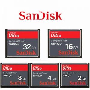SanDisk CF Card 4GB 8GB 16GB Compact Flash 30Mb/s CF Ultra Memory Card For Camera Genuine Nikon