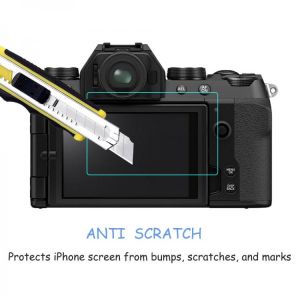2PCS Tempered Glass For FUJI Fujifilm XS-10 XS10 Camera Screen Protector Film 0.3mm Thickness 2.5D 9H Anti-Scratch Optical Glass