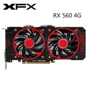 Original XFX RX 560 4GB Graphics Cards AMD GPU Radeon RX560 4GB 4G Video Screen Cards Desktop Game Map Videocard Mining 570 580