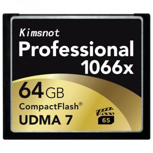 Kimsnot Professional 1066x Memory Card CF Card CompactFlash 32GB 64GB 128GB 256GB Compact Flash UDMA7 High Speed 160Mb/s