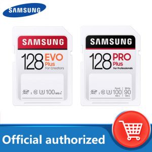SAMSUNG EVO Plus/PRO SD Card 128GB Memory Card 32GB 64GB 256GB C10 UHS-I tarjeta sd For 4K and FHD Video Camera free shipping