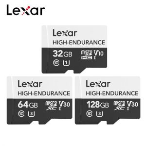 Lexar High Endurance Micro SD Card Max 100MB/s Memory Card 32GB SDHC V10 64GB 128GB SDXC V30 C10 Waterproof TF Card For 4K Video
