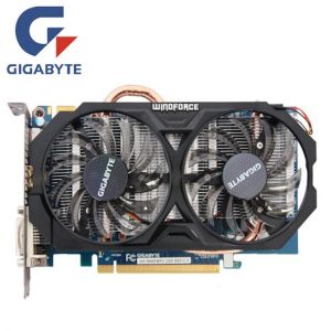 GIGABYTE GV-N660WF2-2GD Video Card 192Bit GDDR5 GTX 660 N660 Rev.2.0 Graphics Cards for nVIDIA Geforce GTX 660 Hdmi Dvi Cards