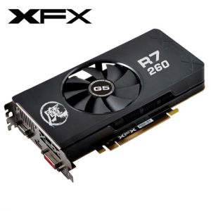 Original XFX R7 260X 2GB Video Cards AMD Radeon R7260 2GB Graphics Cards GPU Desktop Screen Computer Game Board Map Videocard