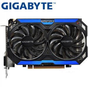 GIGABYTE Video Card Original GTX 960 2GB 128Bit GDDR5 Graphics Cards for nVIDIA VGA Cards Geforce GTX960 Hdmi Dvi game Used