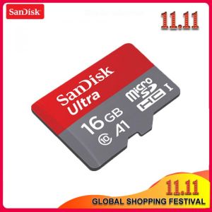 Original SanDisk Micro SD Card 16GB 32GB 64GB 128GB Memory Card Max 98MB/s C10 U1 A1 Flash TF Microsd Card for Phone Computer