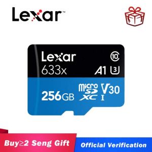 Lexar micro sd 512gb 633x UHS-I Flash Memory card SDXC/SDHC 32gb 64gb 128gb 256gb microsd for Gopro/DJI/Nintendo switch