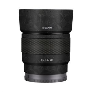 SEL50F18F / FE50F1.8 Lens Premium Decal Skin for Sony - FE 50mm F1.8 Lens Protector Anti-scratch Cover Film Sticker
