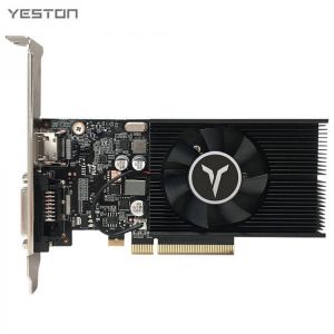 Yeston GT1030-4G D4 LP Gaming Graphic Card 4G/64bit/DDR4 Memory 1152-1380MHz/2100MHz Frequency HD+DVI-D Output Ports