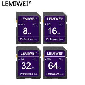 Memory Card 64GB 32GB High Speed Professional Camera Flash Card 16GB 8GB UHS-I Class 10 Lemiwei Camera Storage Card