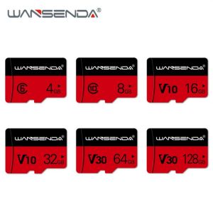 WANSENDA V30 Memory Card 128GB 64GB 32GB 16GB 8GB TF Card Class10 V10 Mini Flash Memory Card for SmartPhone