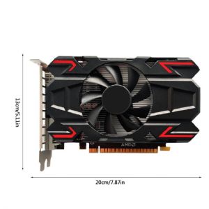 2021 New High Definition HD7670 Pci-e2.0 Discrete Graphics Card 4GB DDR5 128 bit HDMI-Compatible for Professional Player