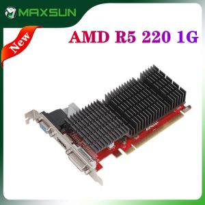 MAXSUN Full New Desktop AMD R5 220 1GB GDDR3 Graphics Cards 64bit HDMI-compatible VGA DVI PC Computer Games Video Card
