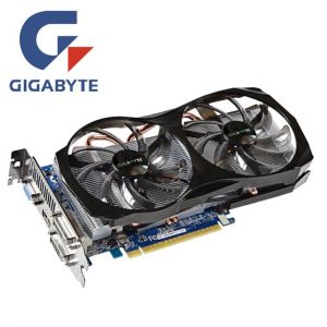 GIGABYTE GV-N650WF2-1GI Video Card GTX 650 1GB 128Bit GDDR5 Graphics Cards for nVIDIA GTX650 Geforce HDMI Dvi Used VGA Cards