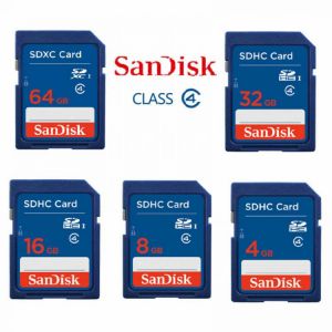 SanDisk Memory Card SD Card 2GB/4GB/8GB/16GB/32GB SD Secure Digital SD SDHC Standard Class 4 Ultra Memory with Card Reader Used