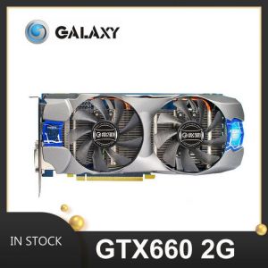Placa Video Card GTX 660 2GB 192Bit GDDR5 Graphics Cards for nVIDIA Geforce GTX660 VGA Cards Geforce Game Computer GTX750Ti