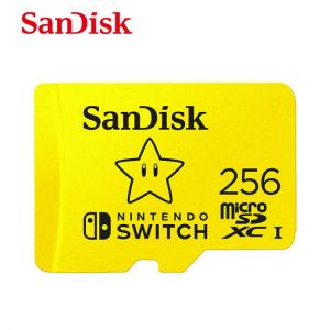 SanDisk micro sd 128GB Nintendo Switch Authorized card 256G flash drive cartao de memoria tf memory card for Game Expansion Card
