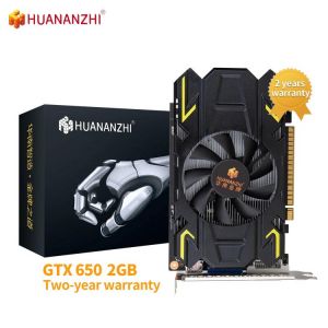 HUANANZHI GTX 650 2GB Brand graphics card HDMI-Compatibl DVI VGA Video Cards for NVIDIA Geforce 128Bit