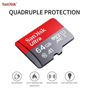Original SanDisk Micro SD Card Class 10 16gb 32gb 64G 128G Cards A1 Micro TF Flash Card SDXC SDHC Memory Card for Phone Computer