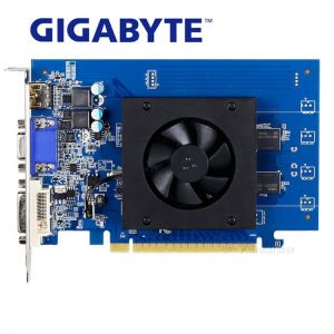 GIGABYTE Graphics Card GT710 1GB 64Bit GDDR5 Video Cards for nVIDIA VGA Cards Geforce Original GV-N710D5 GT 710 Hdmi Dvi Used