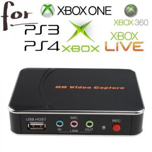 Ezcap HD Game Capture Card HD Video Capture 1080P HDMI-Compatible YPBPR Video Recorder for PS4/ Wii U No Any Set-up