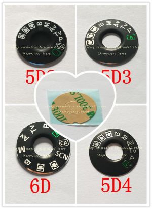 NEW turntable Top cover button mode dial For Canon EOS 600D 6D 7D 5D mark II III 5D2 5D3 5DSR 5DS 7D mark II 70D 80D