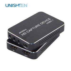4K HDMI Capture Card Box UHD USB3.0 Dongle Game Streaming Live  Broadcast 2160P 1440P 1080P OBS/vMix/Wirecast/Xsplit