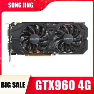 Placa De Video Card GTX960 4gb 128bit GDDR5 Nvidia Geforce Graphic Plates Games Card 1050ti 1060 rx580 570 gpu 660 950  550