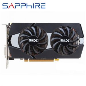 Original SAPPHIRE R9 370 2GB Graphics Cards GPU AMD Radeon R9370 2GB Video Screen Cards Desktop PC Computer Game Map Not Mining
