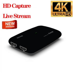 Ezcap 321 USB 3.0 HD Game Capture Card Live Streaming Box Recording In 4K 30hz ,1080P 120fps 60fps ,Audio Video Pass Through