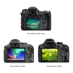Tempered Optical Glass HD LCD Ultra-thin 9H Camera Screen Protector Protection Film For Nikon D5300 D5500 D7100 D7200 D750 D3200