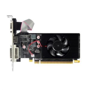 2021 New Computer Graphic Card HD6450 1GB GDDR3 64 Bit PCIE 2.0 HDMI-Compatible+VGA+DVI Interface Video Card with Cooling Fan