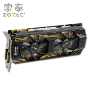 Original ZOTAC GeForce GTX 760 2GD5 Graphics Cards For NVIDIA GTX760-2GD5 HA GTX760 2GB  Video Card 256bit HDMI DVI Used GTX-760