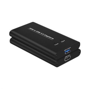 4K 1080P USB 3.0 Video Capture Box For PS4 Wii Xbox Phone TV STB Game Recording Conference Computer PC Live Streaming