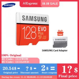 SAMSUNG Memory Card Micro SD 128GB 32GB 64GB 256GB 512GB  SDHC SDXC Grade EVO+ Class 10 C10 UHS TF Cards Trans Flash Microsd New