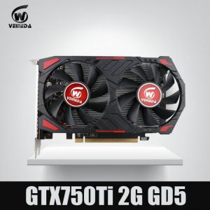 NEW GTX 750 Ti 2G VEINEDA Computer Video Card GDDR5 Graphics Cards For nVIDIA Geforce Games