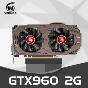 VEINEDA Graphics Card Original GTX 960 2GB 128Bit GDDR5 Video Cards  DP Cards For nVIDIA Geforce Game gtx 960 GTX 750 Ti   1050